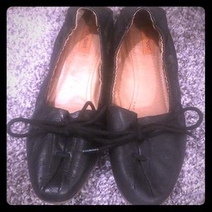 Miz Mooz Black Ballet Flats